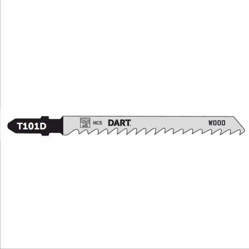 Wood Cutting Jigsaw Blade T101D - 5pk (DJB12)