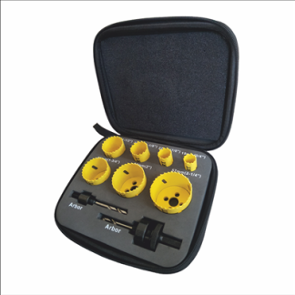 9 Piece Premium Holesaw Kit (DPHK9)