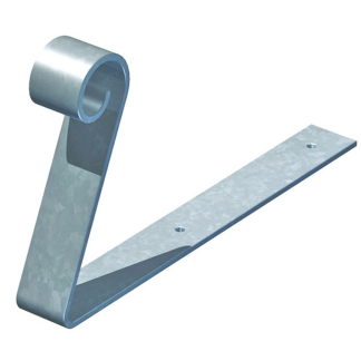 Scrolled Hip Irons 300 x 25 x 3mm