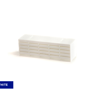Plastic Airbrick 215w x 69h x 60dmm White (1201ABWH)