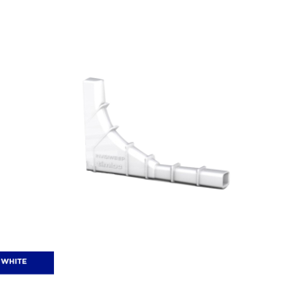 L shaped Invisiweep (Tunnel Weep Vent) White