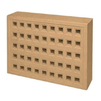 Clay Air Brick 215x140x50mm Buff (SSABBUF2214EA)