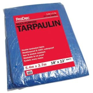 PRODEC 18'x12'BLUE TARPAULIN (CNT1812) (10)