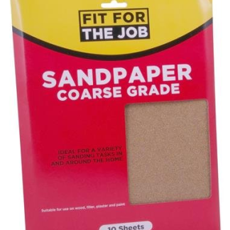 FFJ SANDPAPER - COARSE Pack of 10 (FFJASP10C)