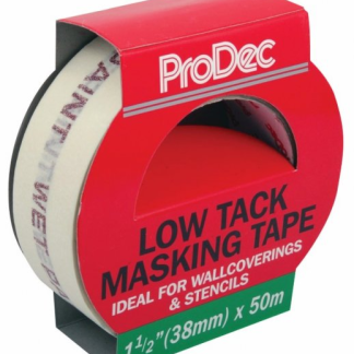 LOW TACK Masking Tape 1.5" / 38mmx50m (PLTT38) (24)