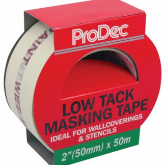 LOW TACK Masking Tape 2" / 50mmx50m (PLTT50)