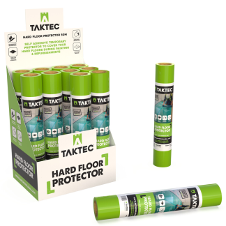 Taktec HS600 Hard Surface Film Self Adhesive - Aqua 50m x 600mm (12) (172101)