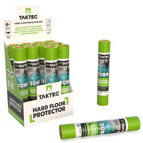 Taktec HS600 Hard Surface Film Self Adhesive - Aqua 50m x 600mm (12) (172101)
