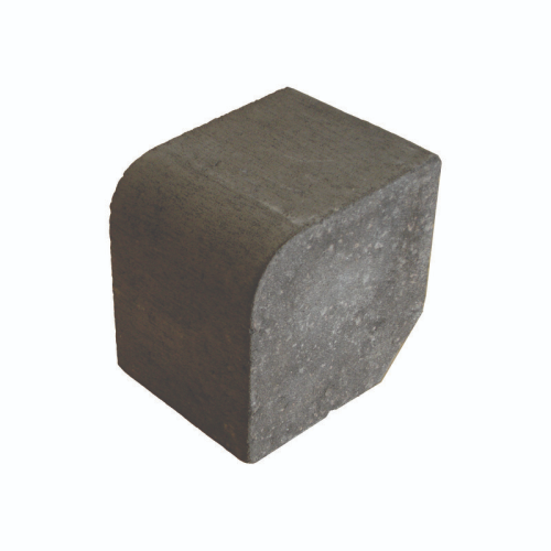 Drivestyle Kerb Corner (Bullnose) 125x125x125mm Charcoal