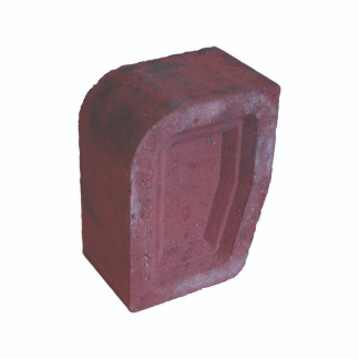 High Kerb Corner Brindle (Bullnose) 150x150x200mm