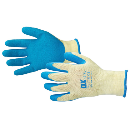 OX Pro Latex Grip Gloves Size 10 (XL)