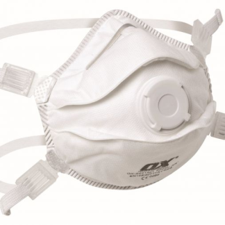 OX K312 FFP3V NR Moulded Cup Respirator - valved