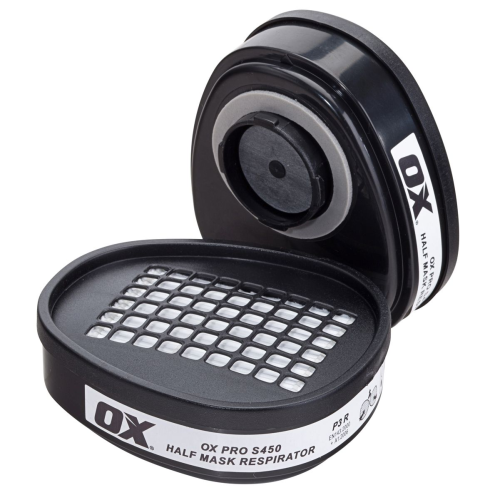 OX Twin Filter Cartridges in Hang bag - P3 Filters