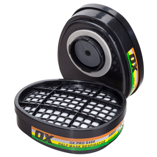 OX Twin Filter Cartridges in Hang bag - ABEK1 Filters