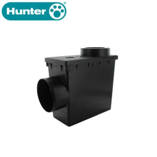 110mm Rainwater Gully Outlet black DS042