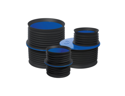 Fernco - ICP100 Internal Pushfit Coupling (typically connects 4" Plastic / 4" Cast Iron / 4" New Clay)