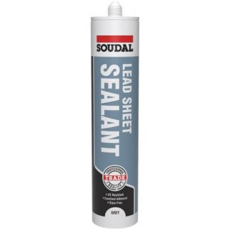 Lead Sheet Sealant - GREY 290ml (Silicone specially designed for lead) 12/box