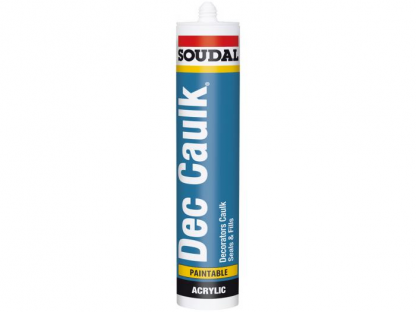 Decorators Caulk - WHITE 290ml (Paintable acrylic sealant) 12/box