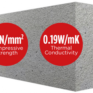 Mannok Lite 100mm B7 High Strength (7.5n) blocks (7.2m2/pk)