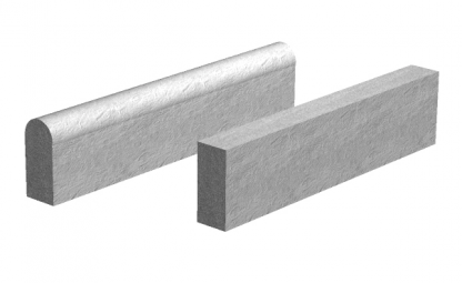 36X6X2" (915X150X50Mm) Round Top Path Edging (Edg01) (80)