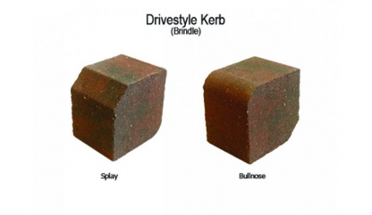 Drivestyle Standard Kerb (Small kerb) 125x100x125 (270/pk) Brindle