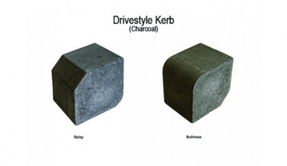 Drivestyle Standard Kerb (Small kerb) 125x100x125 (270/pk) Charcoal