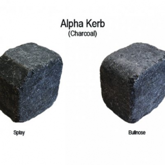 Alpha Antique Kerb 125x100x125 (270/pk) Charcoal