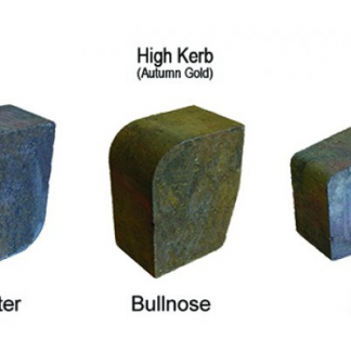 High Kerb 150x100x200mm (168/pk) Autumn Gold
