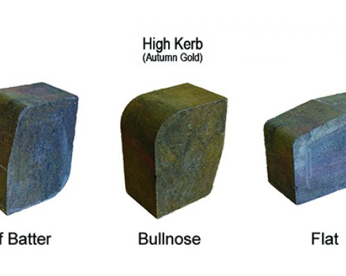 High Kerb 150x100x200mm (168/pk) Autumn Gold