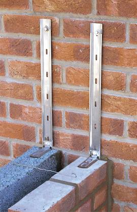 Wall Starter Kit Stainless Steel