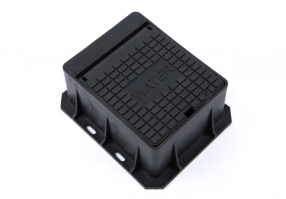 Poly Hinged & Locking Stop Tap Box CD880