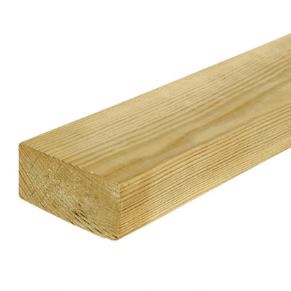 4x2 Treated Timber 3600mm (100x47mm C24 UC3 Green) (121)
