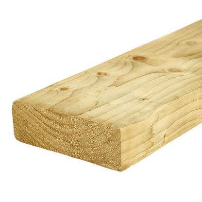 6x2 Treated Timber 3600mm (150x47mm C24 UC3 Green) 77/pk