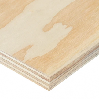 18mm Hardwood Plywood (External Grade) B/BB Poplar Core 2440x1220mm 50/pk