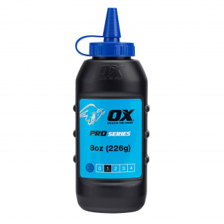 OX Pro Chalk Refill 226g - Blue (6/box)