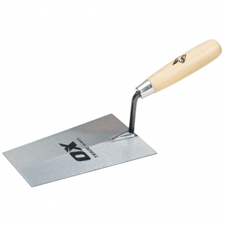 OX Trade Pointing Trowel - Wooden Handle 5" / 127mm