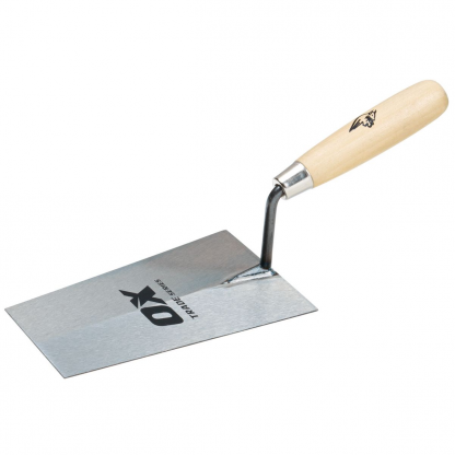 OX Trade Pointing Trowel - Wooden Handle 5" / 127mm