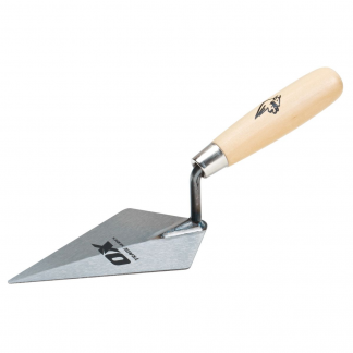 OX Trade Pointing Trowel - Wooden Handle 6" / 152mm
