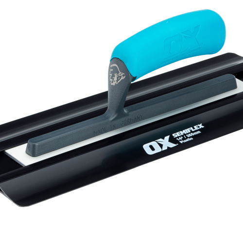 OX Pro Semi flex Plastic Trowel 16in / 405 x 138 mm