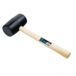 OX Trade Black Rubber Mallet - 32 oz