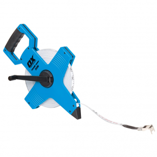 OX Trade Open Reel Tape Measure - 30m / 100ft