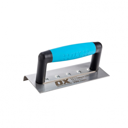 OX Pro Narrow Edger 75 x 180mm S/S - 6mm radius