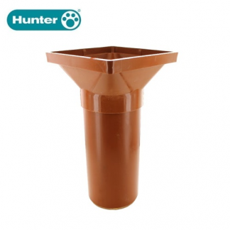 110mm Square Hopper 300mm Spigot DS002