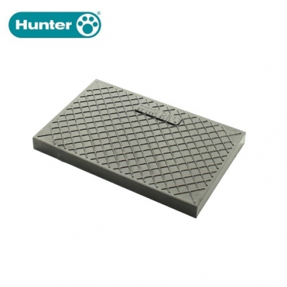150mm X 100mm Back Inlet Plate Black DS011