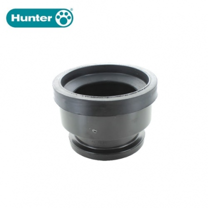 110mm Connector-Pvc to Thickwall Clay Black DS350
