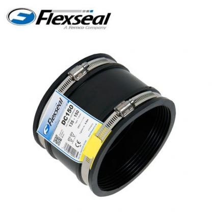 Fernco - DC115 Drain Coupling 100-115mm (110mm Plastic to 110mm Plastic)