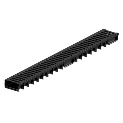 Aco EASYLINE H50 CHANNEL ASSEMBLY 1000mm LG (BLACK) (198)