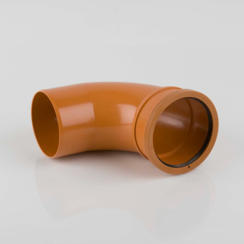 110mm 87.5 Deg Single Socket Bend (20) (B5041)