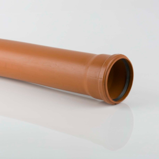 110mm 6M Single Socket Pipe (50) (B4406)