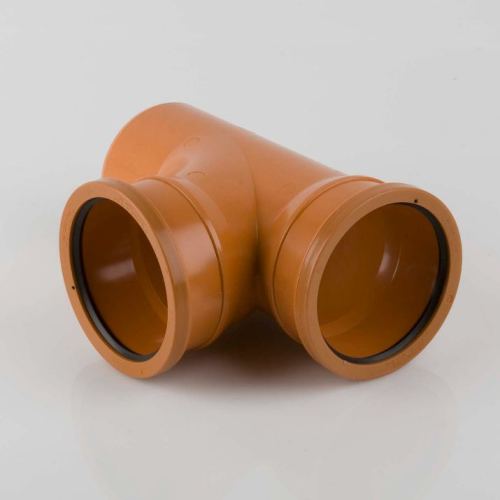 110mm Double Socket T Branch 87.5° (7) (B5101)